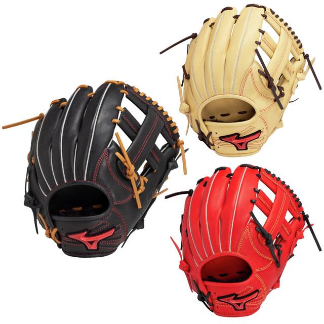 MIZUNO（ミズノ） ☆袋プレ☆ 軟式グラブ WILL DRIVE RED IBE 25SS