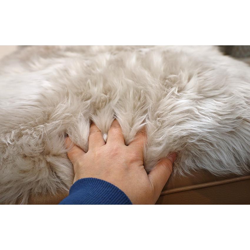 新品 在庫限り BOWRON ボーロン GOLD STAR ムートンラグ 1.5匹