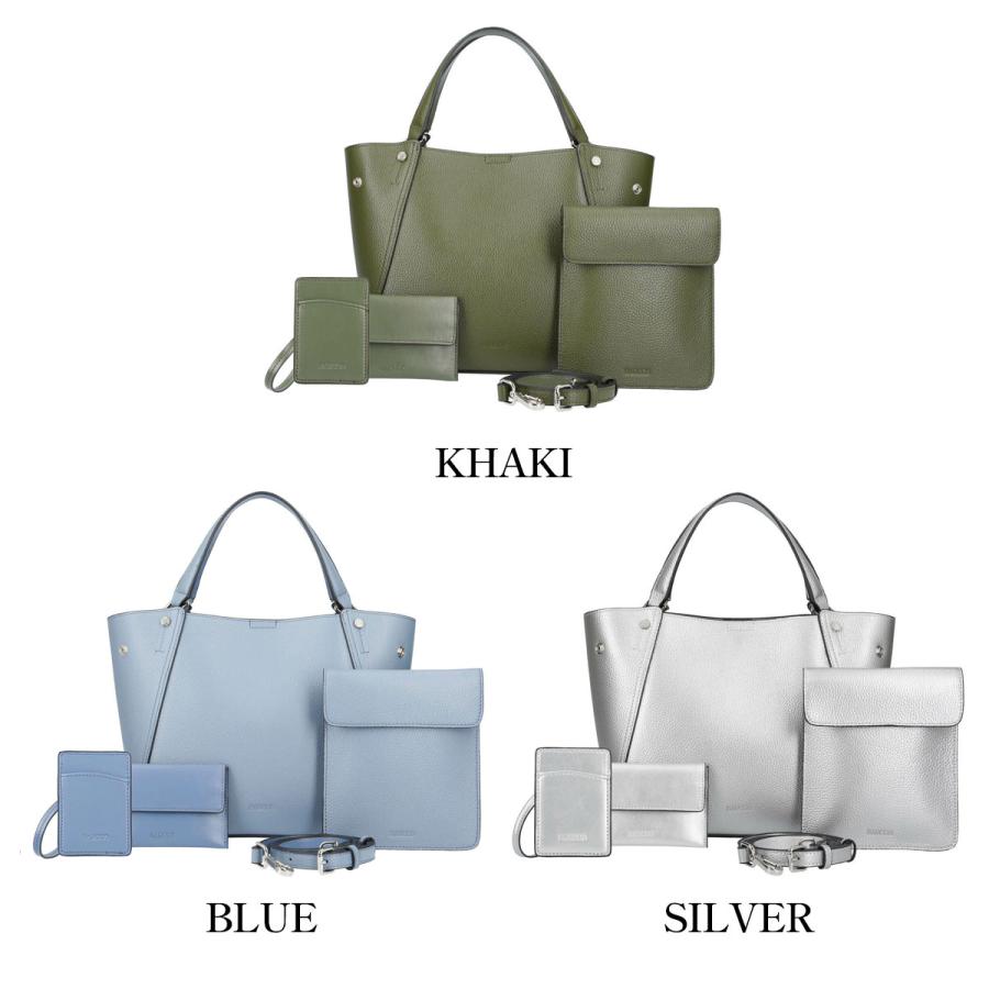 BARCOS（バルコス） シュリンクレザー2wayバッグ プレミアム4点セット