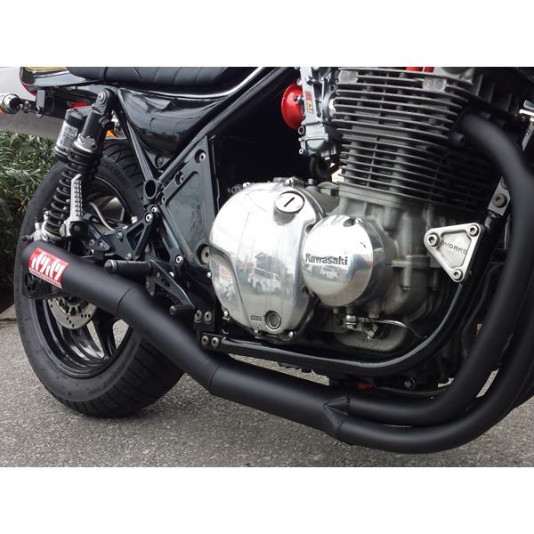 ゼファー1100 マフラー オリジナル手曲げ ショート管 バリ管