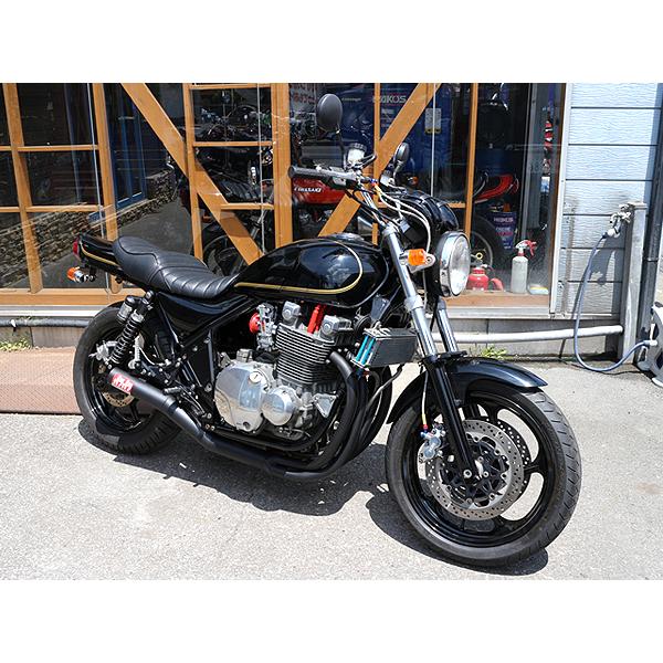 ゼファー1100 マフラー オリジナル手曲げ ショート管 バリ管