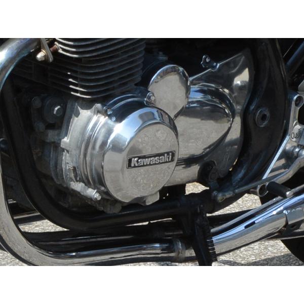 カワサキ ゼファー750 ポイントカバー ジェネレーターカバー アルミ