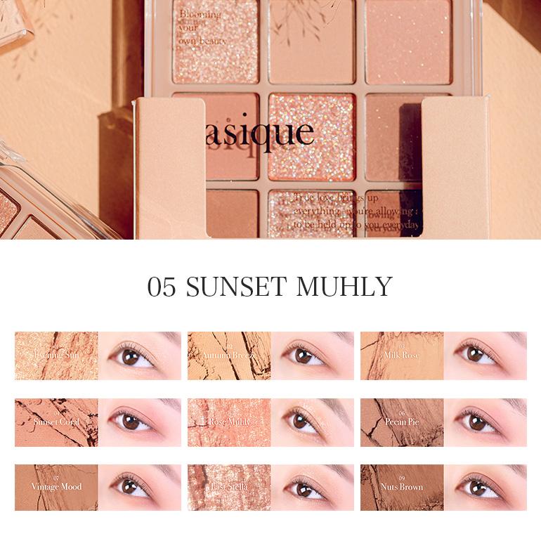 dasique デイジーク アイシャドウ パレット 9色 メイク イエベ用