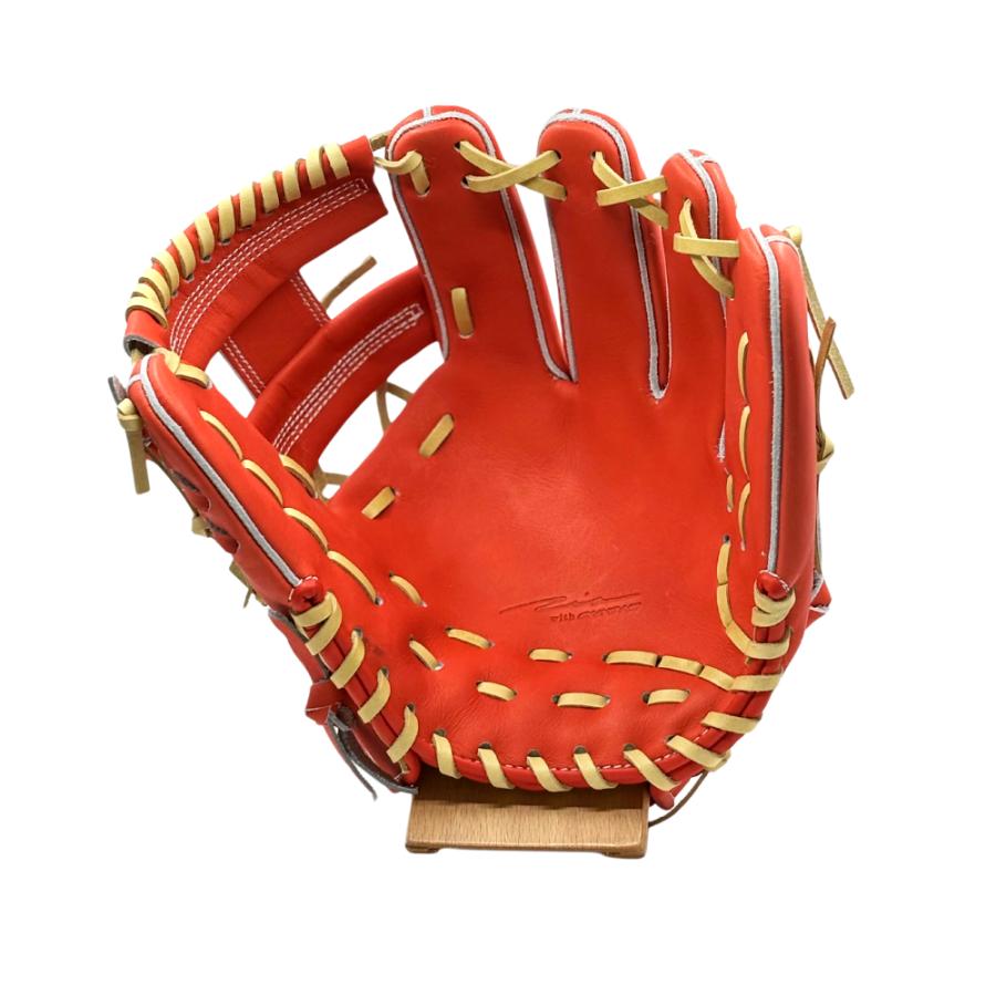 アイピーセレクト 軟式内野手用グラブ グローブ Ip.701-Pr 赤オレンジ