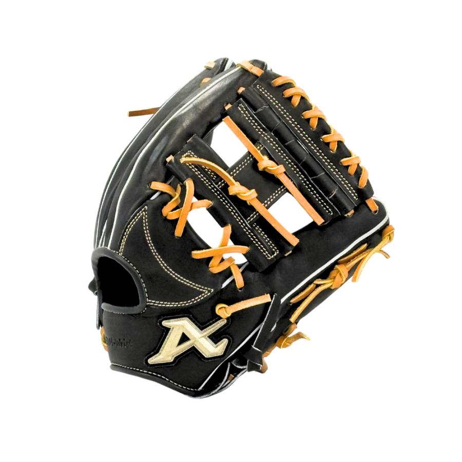 ATOMS アトムズ 軟式内野手用グラブ ACN-021 ブラック ナショナル