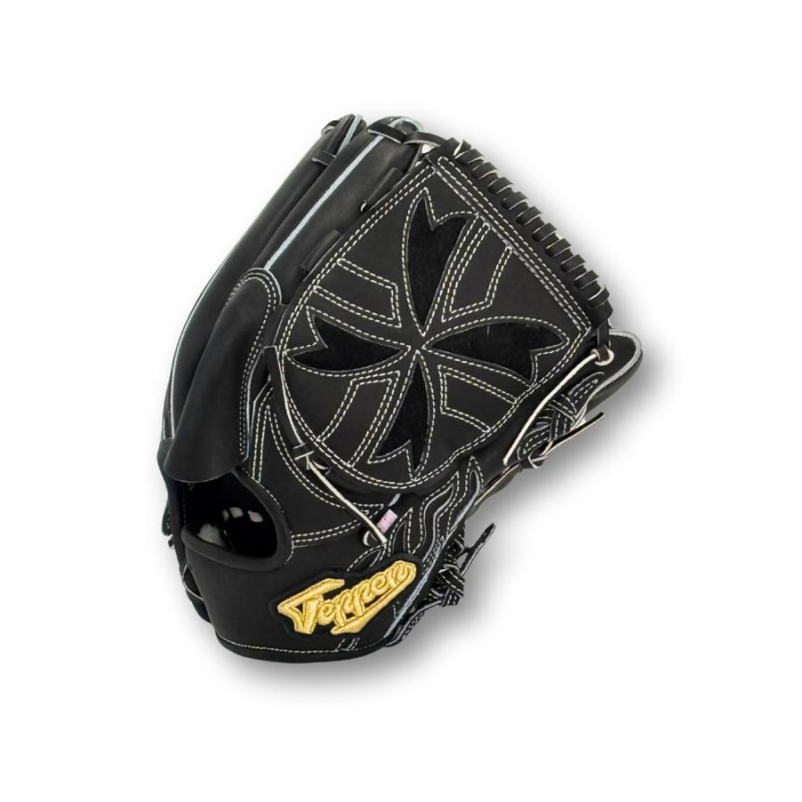 Teppen てっぺん 硬式投手用グラブ オーダーセレクト MIE-P型 ブラック