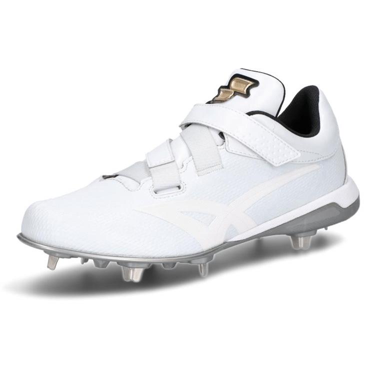 エスエスケイ（SSK） 野球 白スパイク 金具スパイク マジックベルト