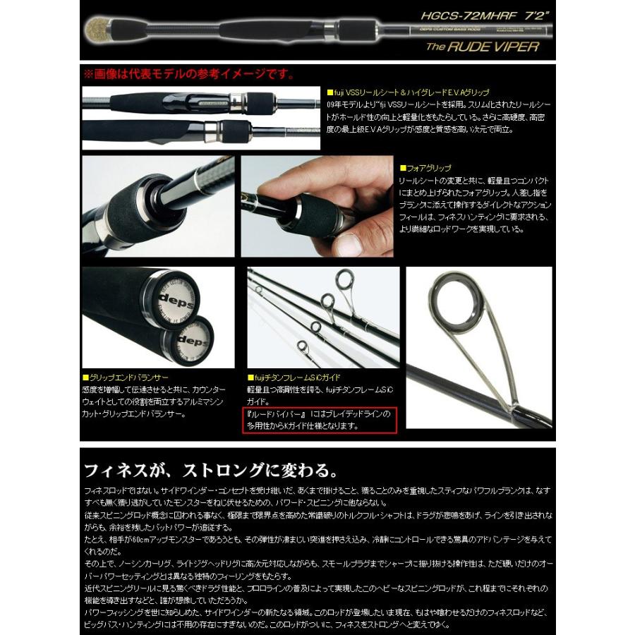 deps（デプス） サイドワインダー HGCS-72MHRF ルードバイパー
