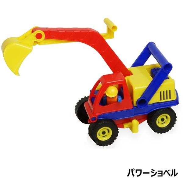 ボーネルンド（Bornelund） 砂場用くるま ダンプ パワーショベル