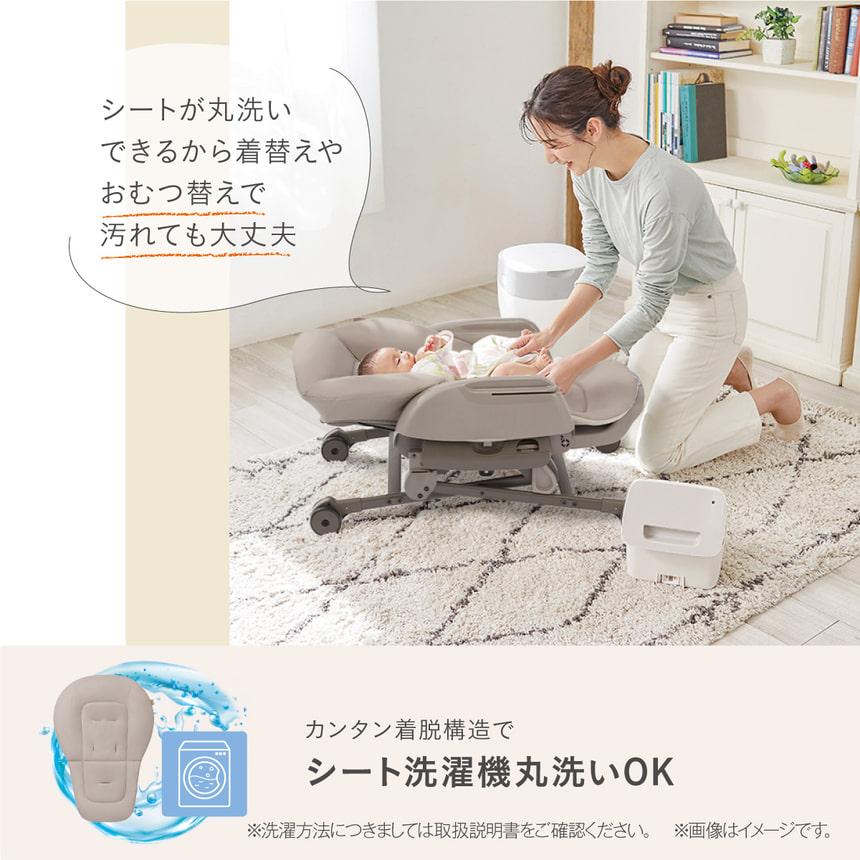 Combi（コンビ） 手動ハイ＆ローラック ベビーラック ハイローチェア