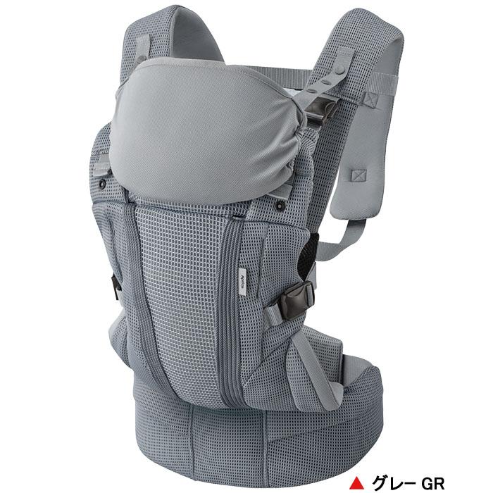 koala 抱っこひも アップリカ ラクリス グレーGR 新生児対応 子守帯