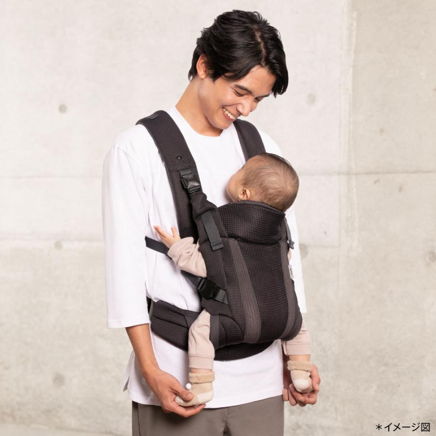 アップリカ（Aprica） 子守帯 抱っこひも ラクリス ダークグレー DGR