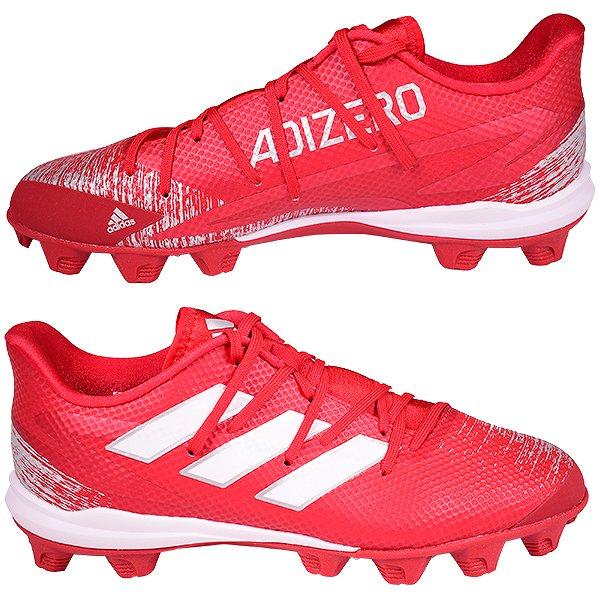 adidas（アディダス） 交換無料 野球 スパイク 大人 ポイント 白あり