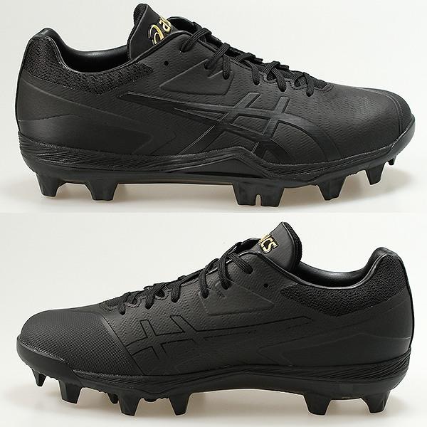 ASICS（アシックス） 交換無料 野球 スパイク ポイント 大人 黒