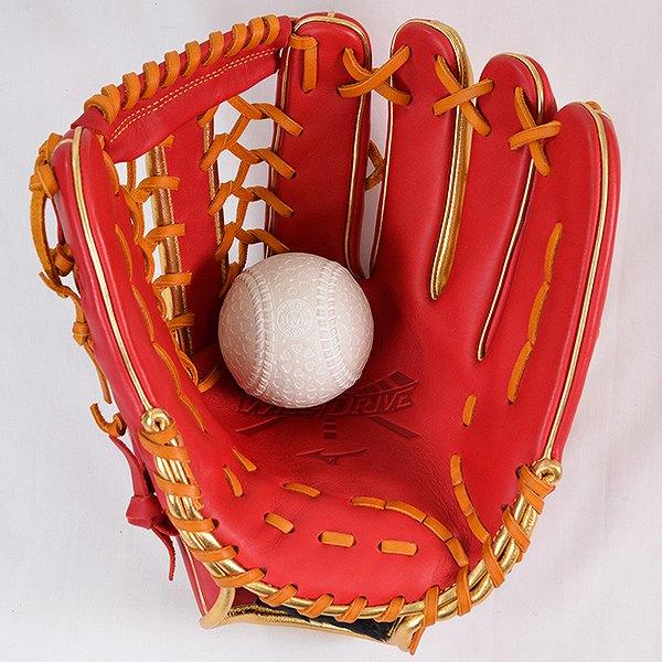 MIZUNO（ミズノ） 交換無料 軟式用グローブ WILLDRIVE RED 限定カラー