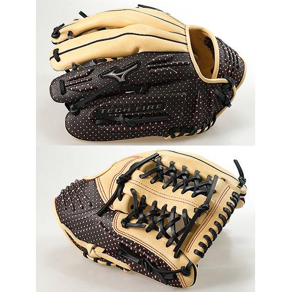MIZUNO（ミズノ） 交換無料 野球 グローブ 軟式 大人 TECH FIRE オール