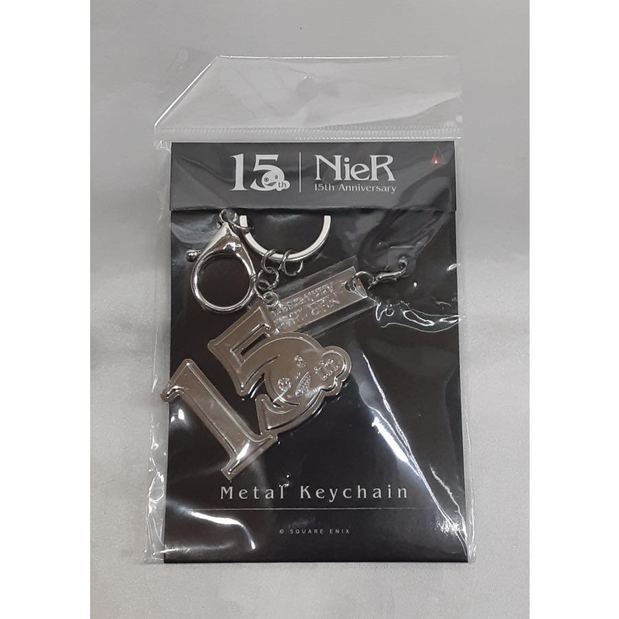 15周年ロゴ 15th Anniversary メタルキーホルダー NieR Series ニーア