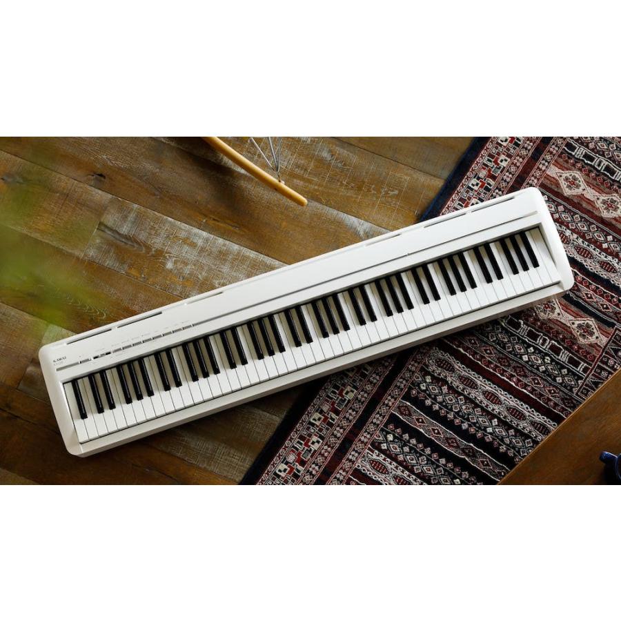 KAWAI 電子ピアノ ES120 Filo （ライトグレー、ホワイト、ブラック