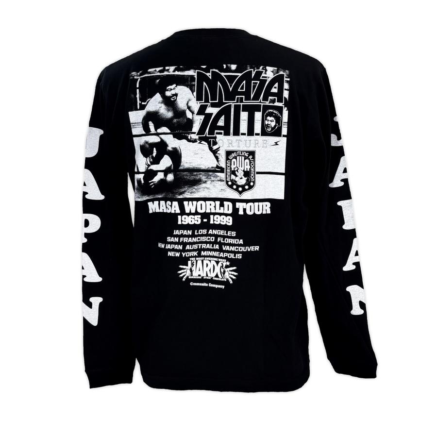 マサ斎藤 2024 ロングスリーブTシャツ (JAPAN・ブラック) Hardcore
