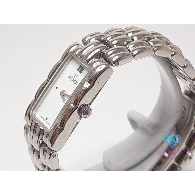 FENDI（フェンディ） オロロジ レディース 腕時計 660L スクエア 白