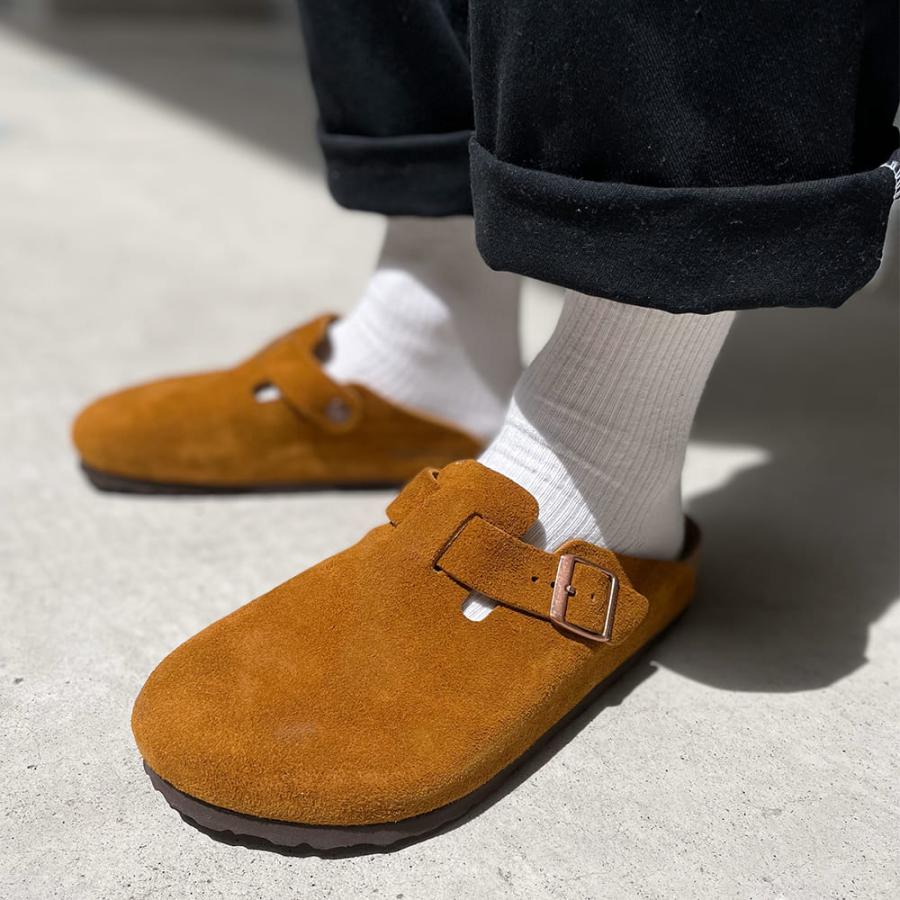 BIRKENSTOCK（ビルケンシュトック） ボストン スエードサボ メンズ