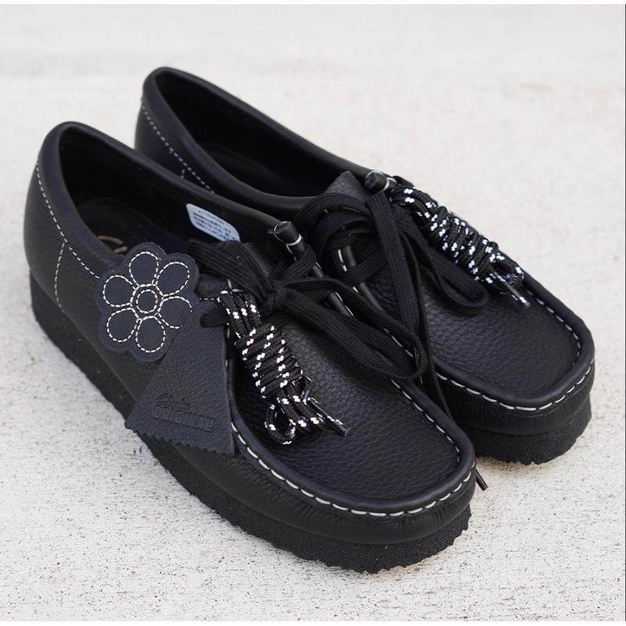 Clarks（クラークス） オリジナル ワラビー ブラック レザー