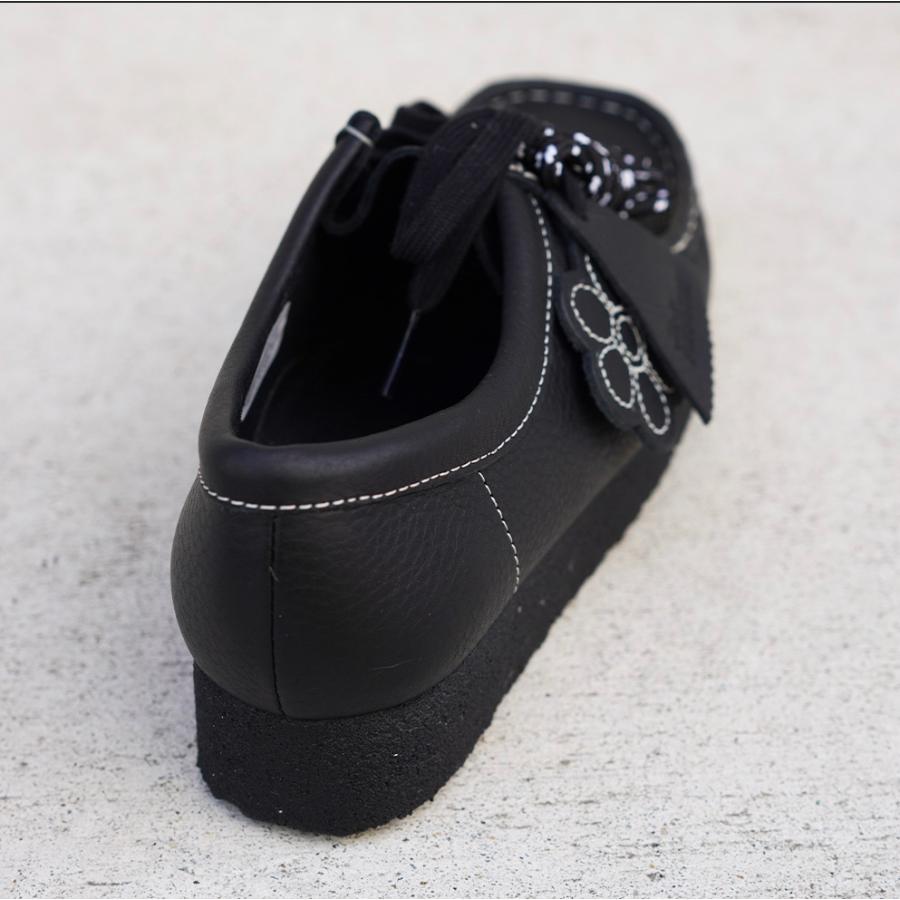 Clarks（クラークス） オリジナル ワラビー ブラック レザー