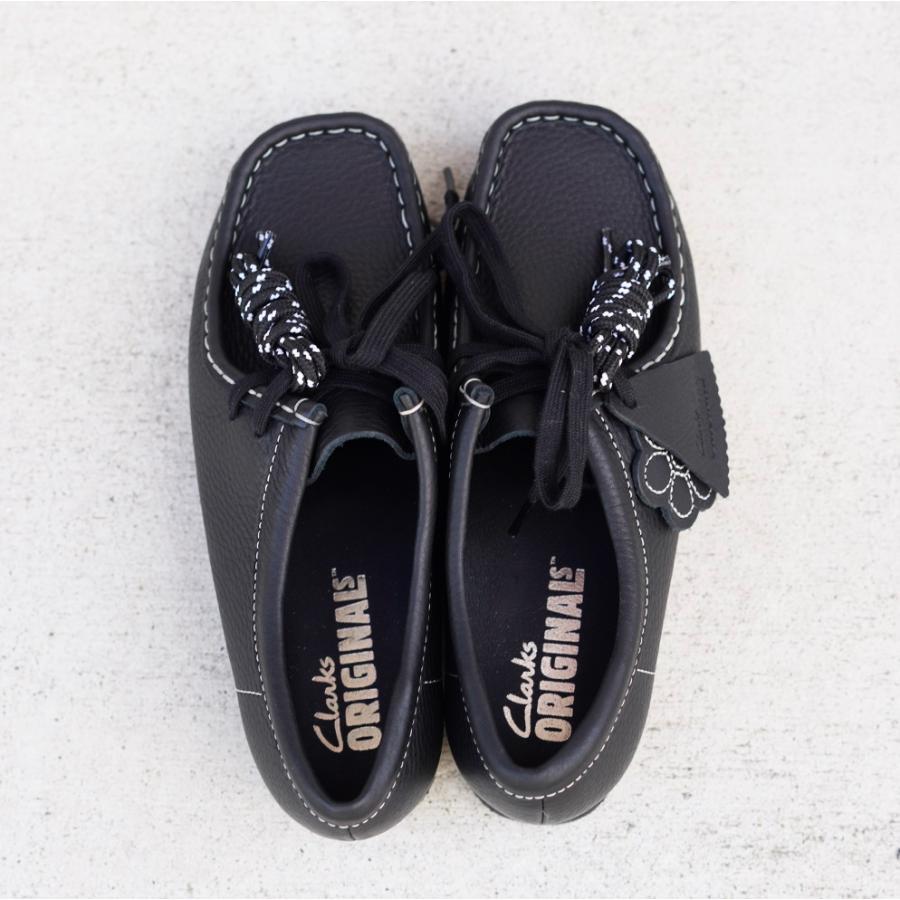 Clarks（クラークス） オリジナル ワラビー ブラック レザー