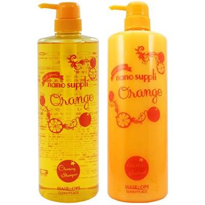 ハイグレード ナノサプリ オレンジ シャンプー/トリートメント 1000ml