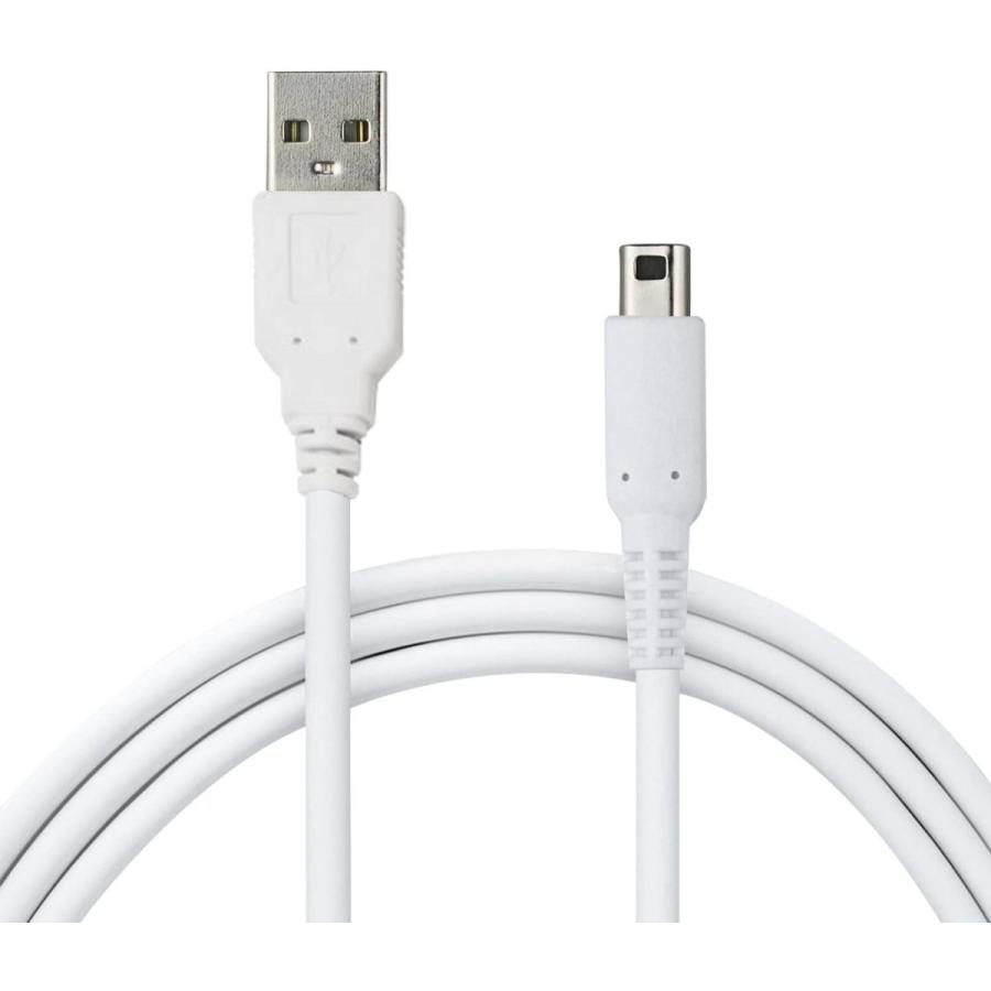 New3DS 3DS LL DSi 2DS 充電ケーブル データ転送 急速充電 高耐久 断線