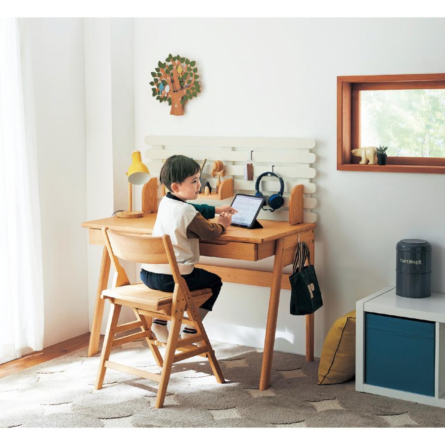 ベルメゾン（BELLE MAISON） 学習机 デスク 勉強机 机 北欧調 フック