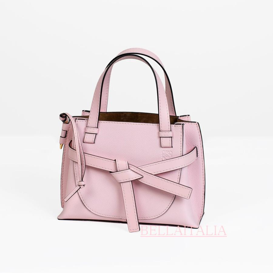Gate（LOEWE） ロエベ ゲート トップ ハンドル バッグ ミニ ピンク