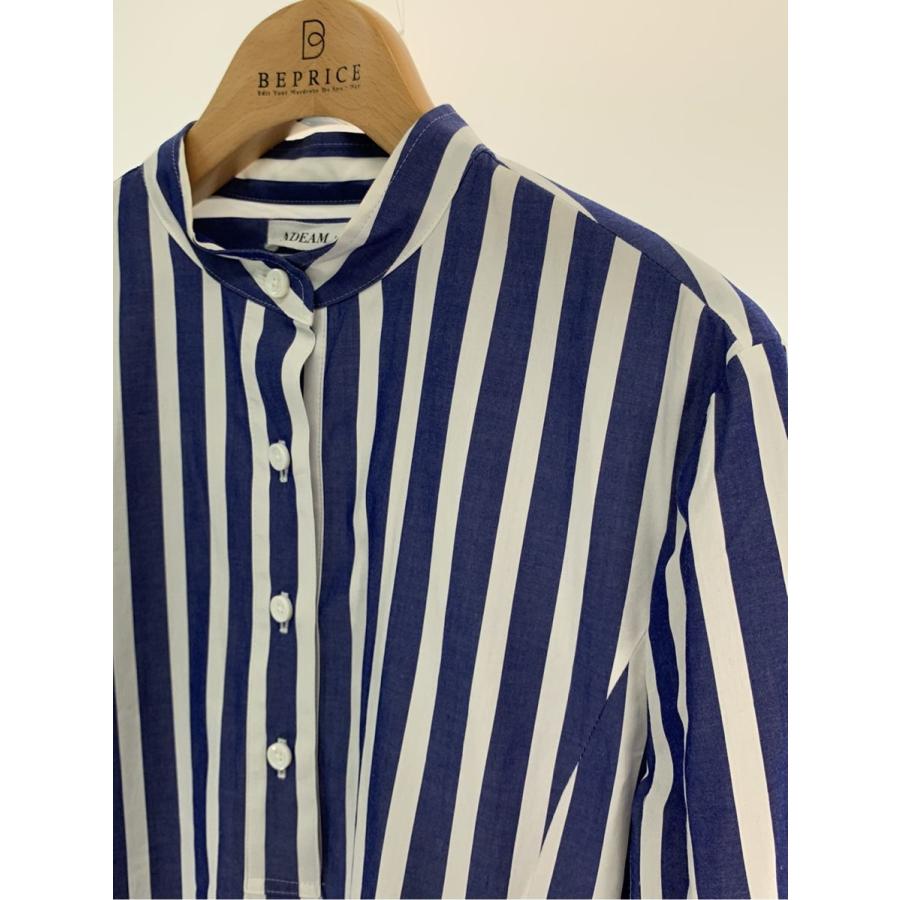 ADEAM（FOXEY） アディアム ワンピース ストライプ シャツワンピース