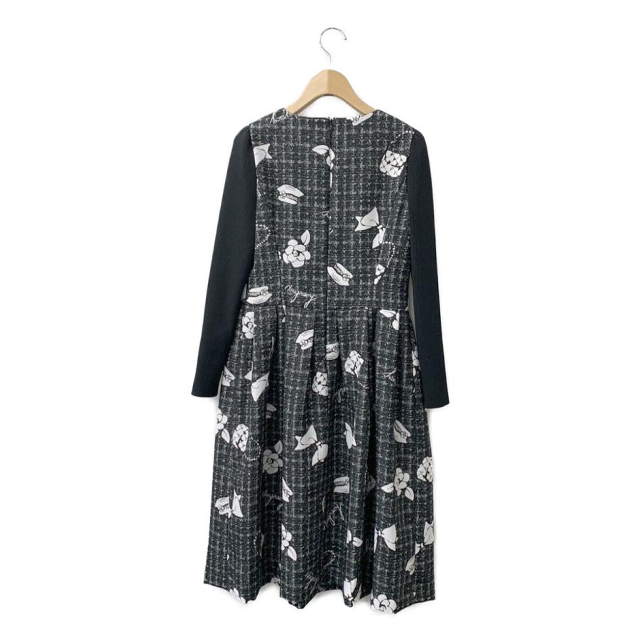 M'S GRACY（エムズグレイシー） ワンピース ツイードライクモチーフ柄
