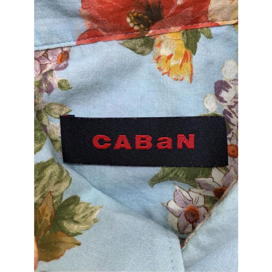 CABaN キャバン シャツ 20SS コットンフラワープリント レギュラカラー