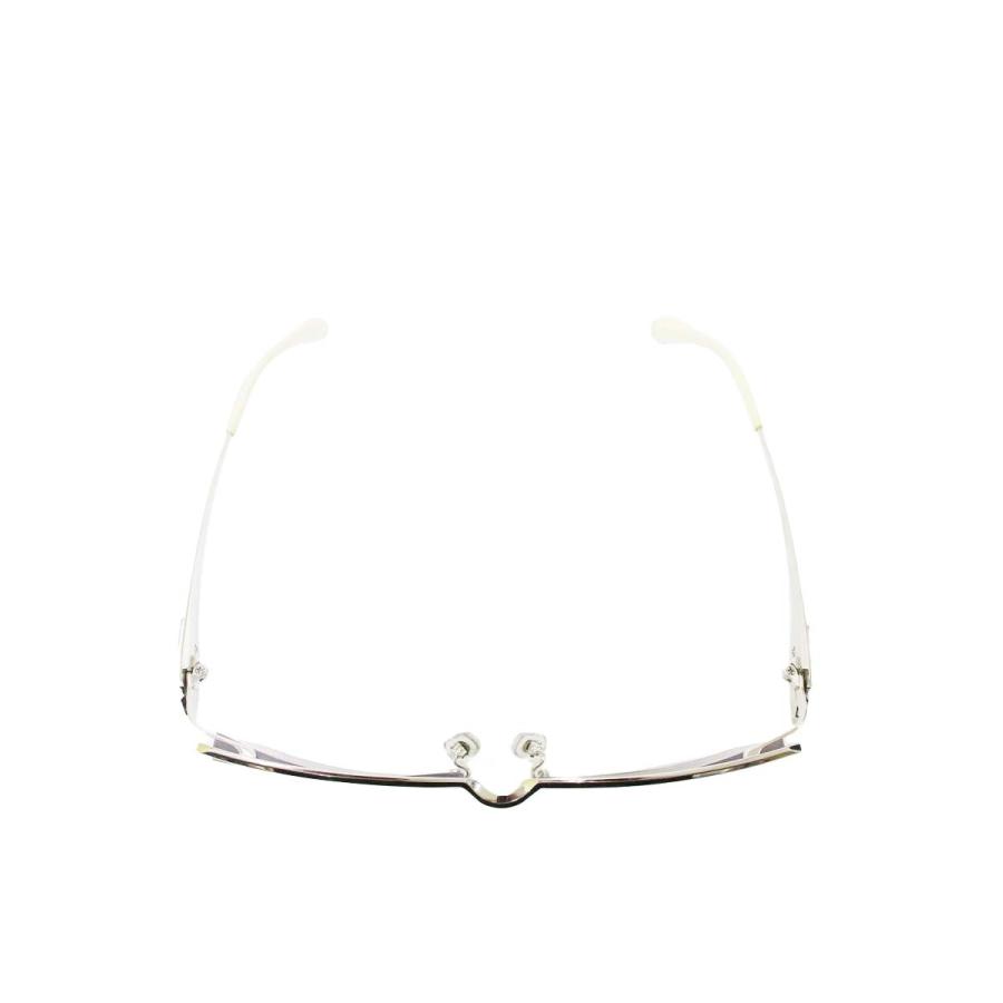 サムライ翔 SS-J214 メガネ シルバー/ホワイト メタルフレーム