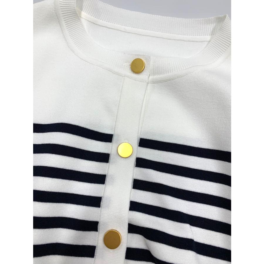 フォクシーブティック 43583 カーディガン 38 ホワイト cardigan RIVER