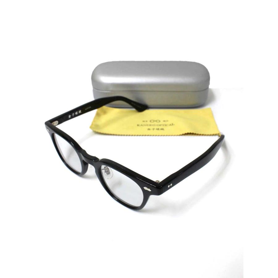 金子眼鏡 KA 40 メガネ ブラック 黒縁 ITOKYKRBCSKY : ブランド