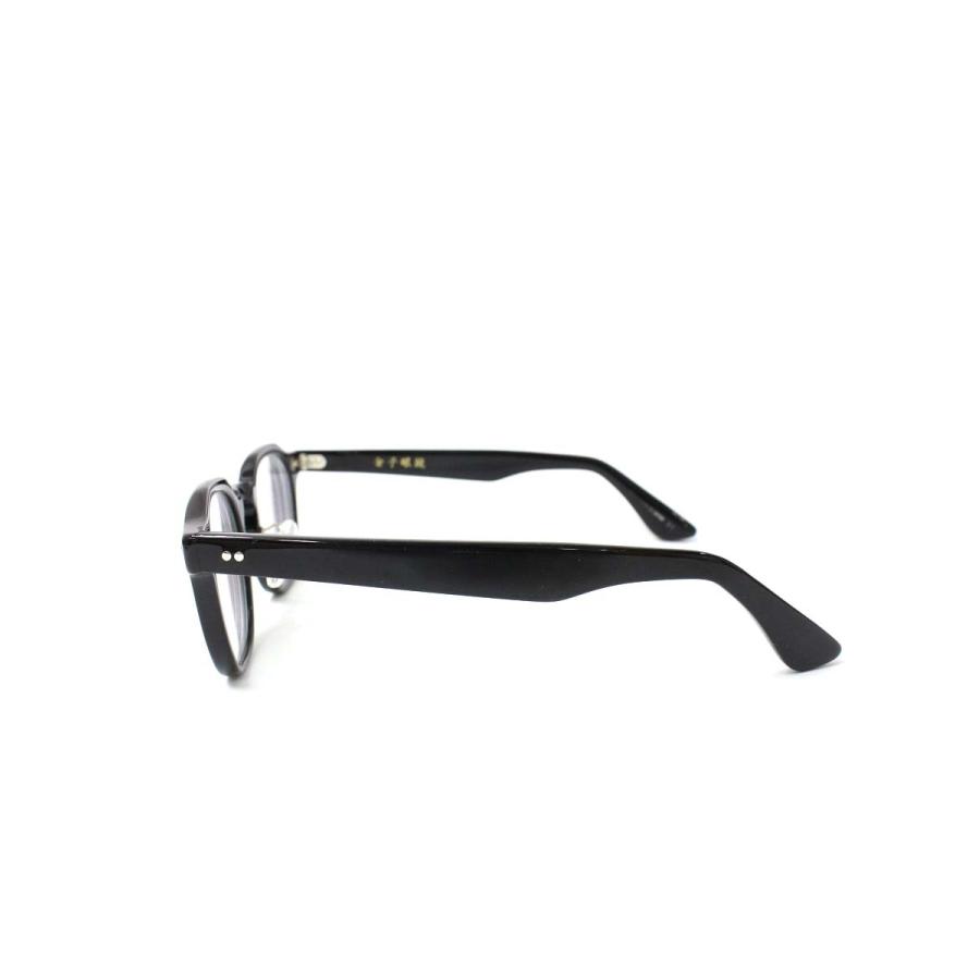 金子眼鏡 KC-60 メガネ ブラック セルフレーム フルリム ウェリントン