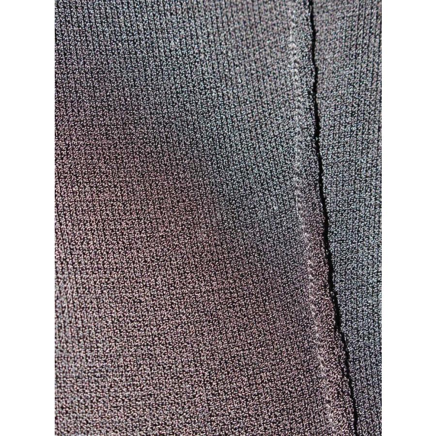 スーパービューティー カーディガン 38 ブラック ロング フラワー