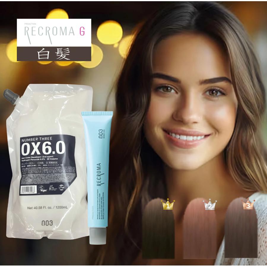 no3（NUMBER THREE） ナンバースリー リクロマG 80g オキシ 1.2