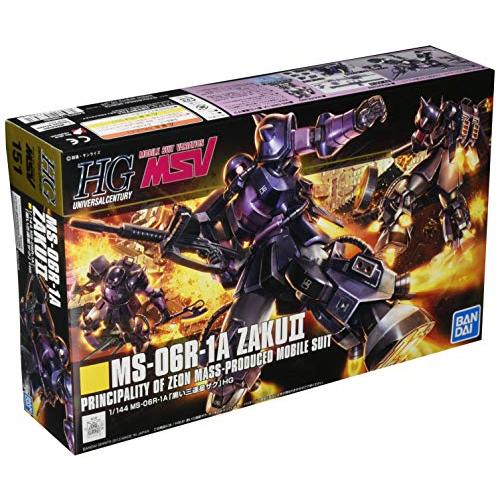 HGUC?1/144?MS-06R-1A 黒い三連星ザクII (MSV) : べるおさ本舗 - 通販