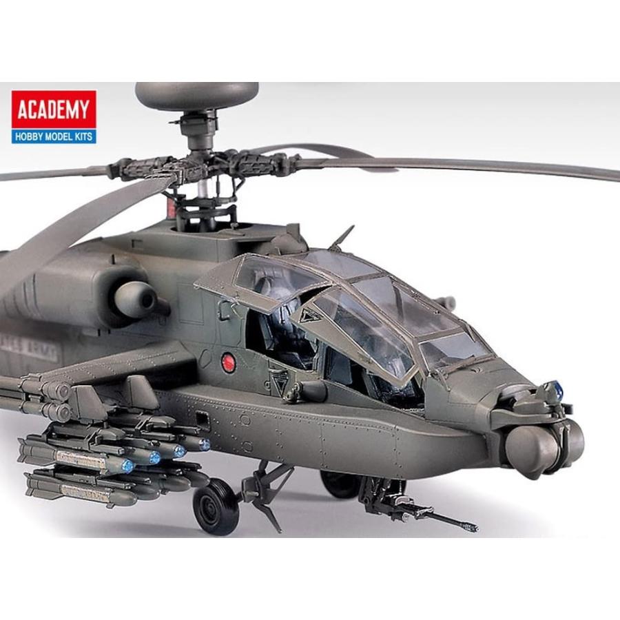 アカデミー 1/48 アメリカ陸軍 AH-64D アパッチロングボウ プラモデル