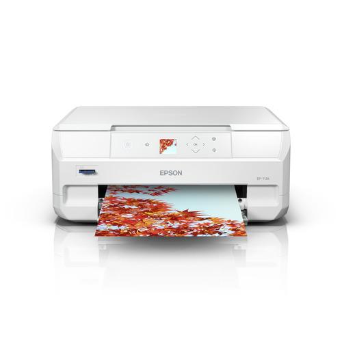EPSON EP-717A A4カラーインクジェット複合機 ホワイト : ベスト電器