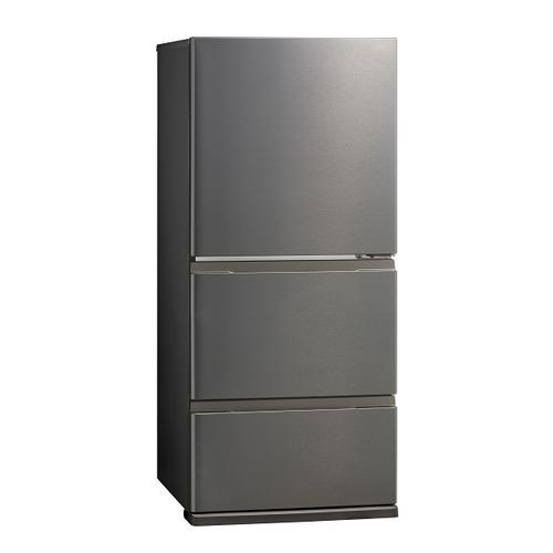 828 アクア 3ドア冷蔵庫 右開き シルバー コンパクトデザイン 二人