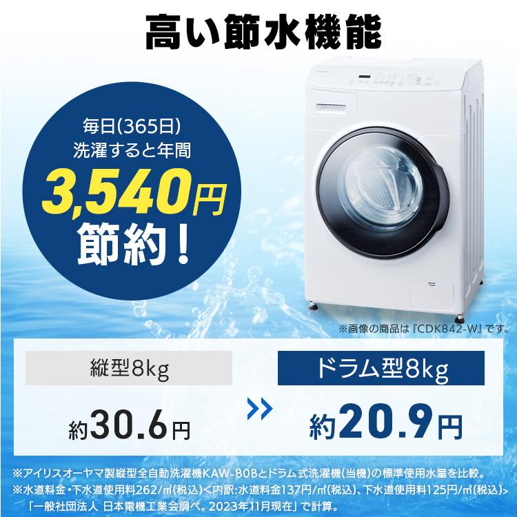 IRIS OHYAMA（アイリスオーヤマ） 洗濯機 ドラム式 乾燥機付き 安い
