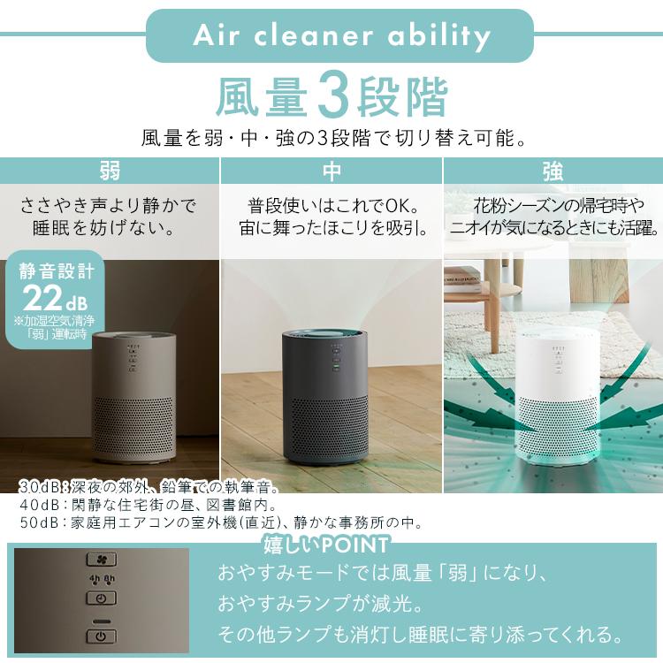 IRIS OHYAMA（アイリスオーヤマ） 空気清浄機 10畳 花粉対策 小型 静音