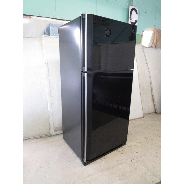 ▽当社1ヶ月保証付/シャープ 545L 2ドア冷凍冷蔵庫 SJ-55W-B[0717AH