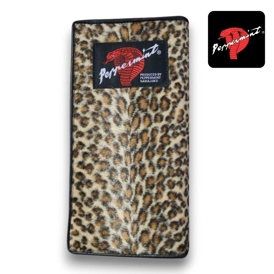 財布 長財布 ウオレット メンズ レディース コブラタグ財布 豹柄