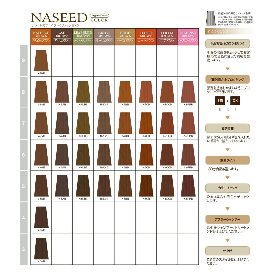 napla（ナプラ） ナシードカラー N-5RPB 80g : BeautyPro Magica